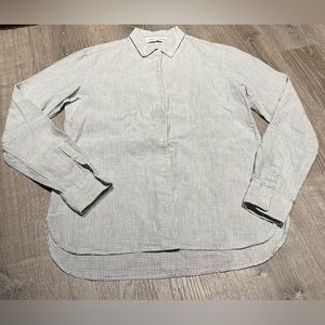 UNIQLO AND LEMAIRE - Men’s Linen Blend Collared Button Down Shirt